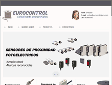 Tablet Screenshot of eurocontrolperu.com